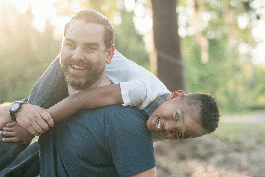 father and son